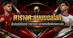 ตารางคะแนนบอลโลก